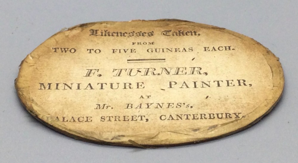 Georgian watercolour on ivory miniature of a gentleman c1820 View VI