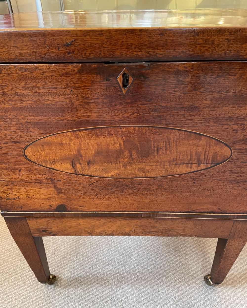 George III mahogany cellarette c1810 View VII