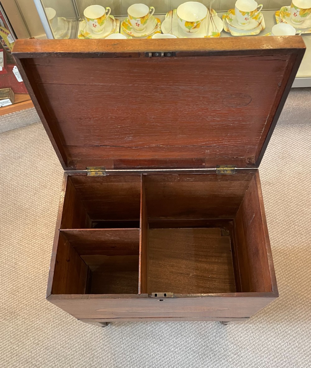 George III mahogany cellarette c1810 View VIII