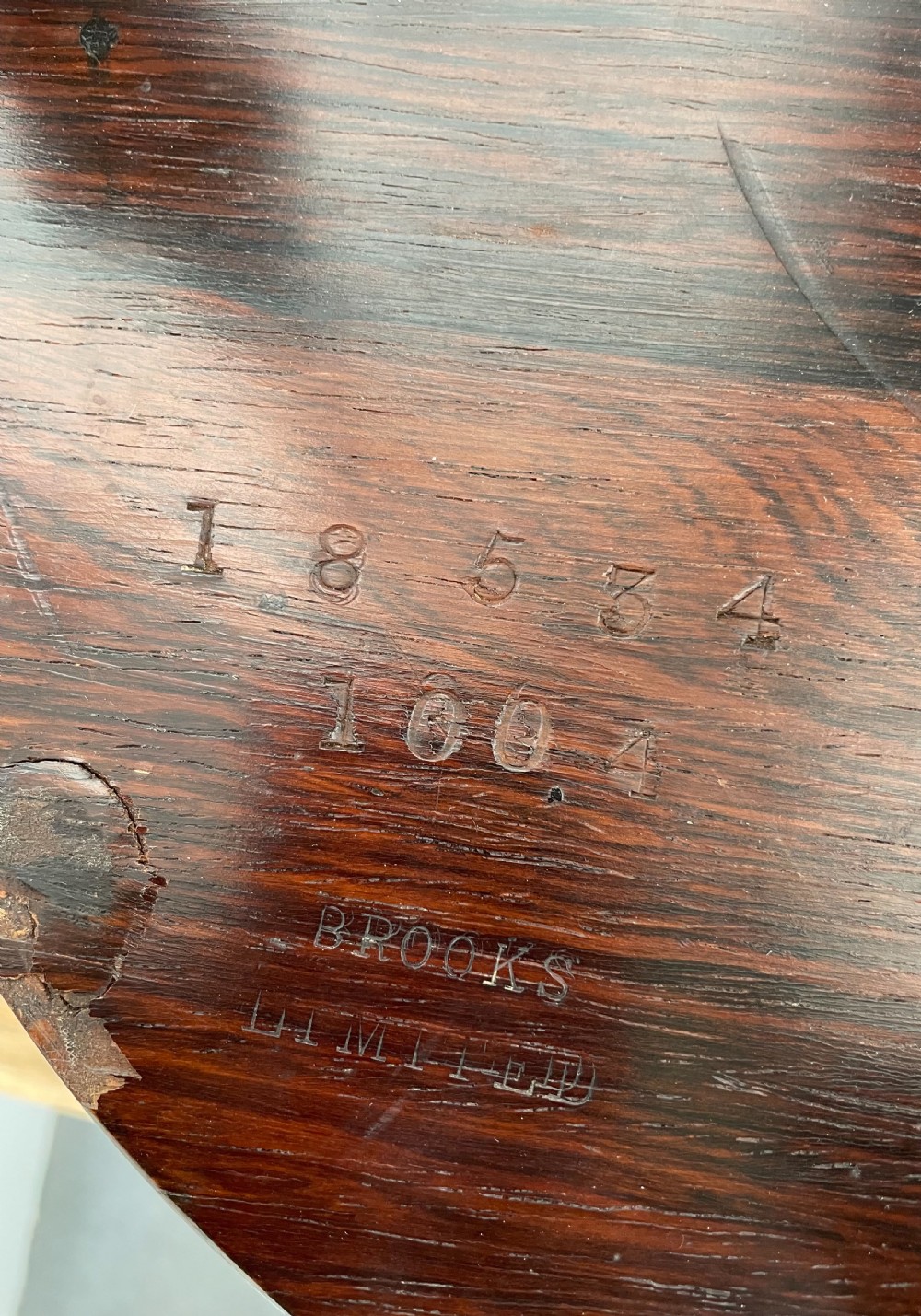 Victorian rosewood revolving piano stool c1860 Brooks Patent View XIII