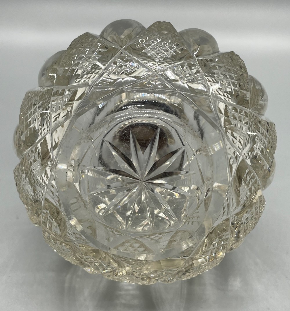 Edwardian silver mounted scent bottle Chester 1903 View IX
