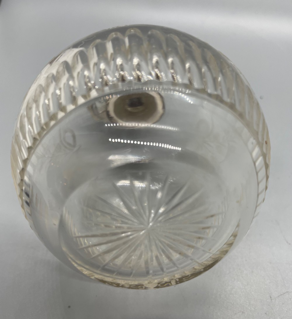 George V silver tortoiseshell mounted scent bottle Birmingham 1926 View IX