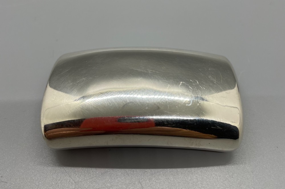 Georgian silver snuff box Birmingham 1807