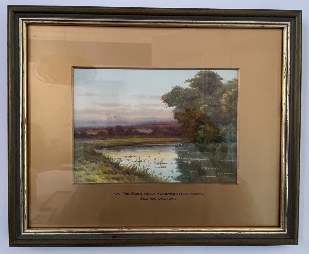 Edwardian watercolour GEORGE OYSTON (1860-1937)