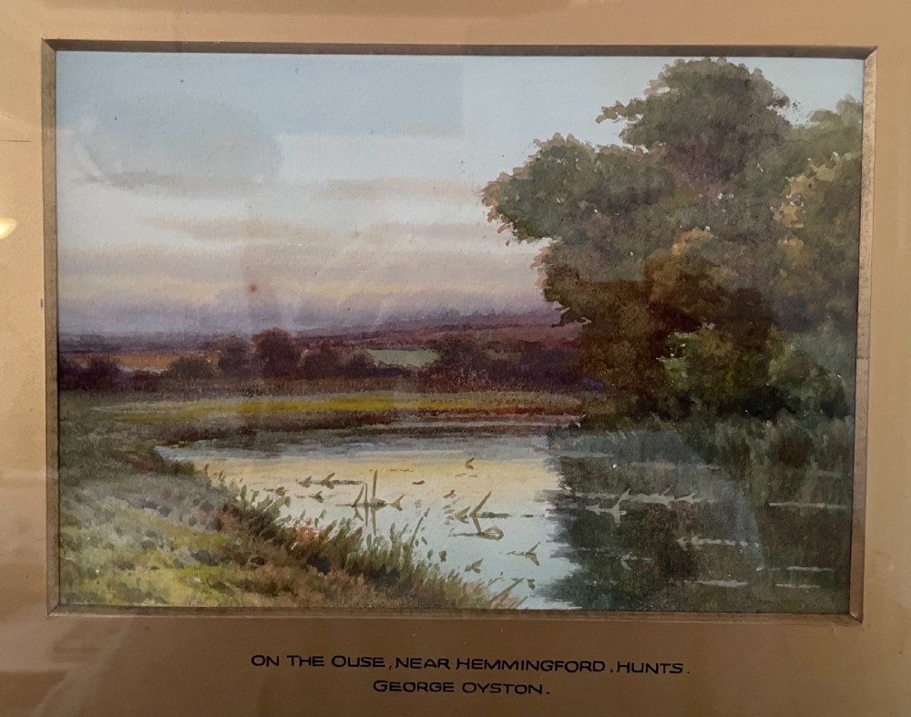 Edwardian watercolour GEORGE OYSTON (1860-1937) View II