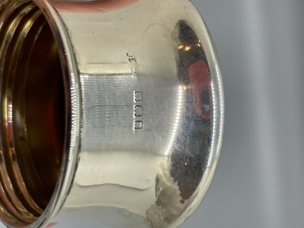 Art Deco era silver and enamel scent bottle London 1927 View VIII