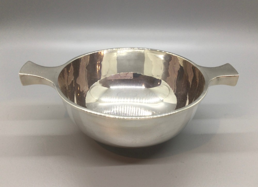 Late Victorian silver quaich bowl Chester 1899 GEORGE NATHAN and RIDLEY HAYES