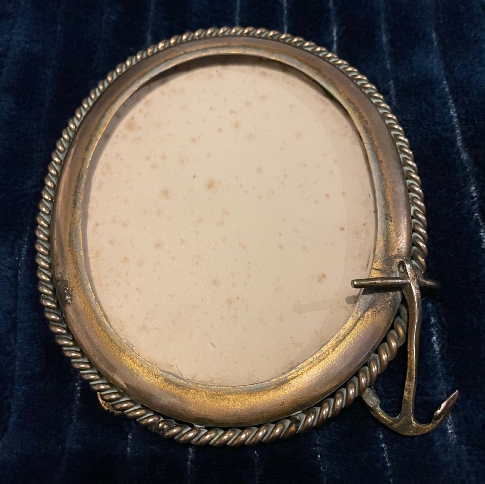 Early 19thc miniature portrait of a naval officer c1805 View XII