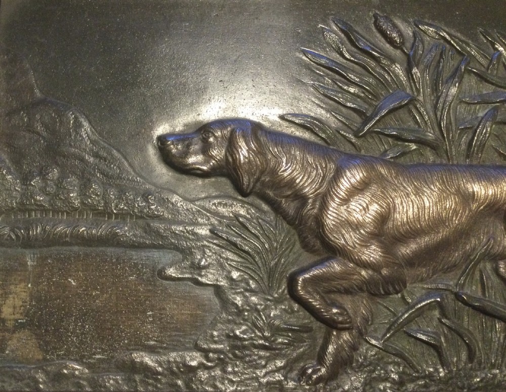 19thC French bronze plaque c1880 View V