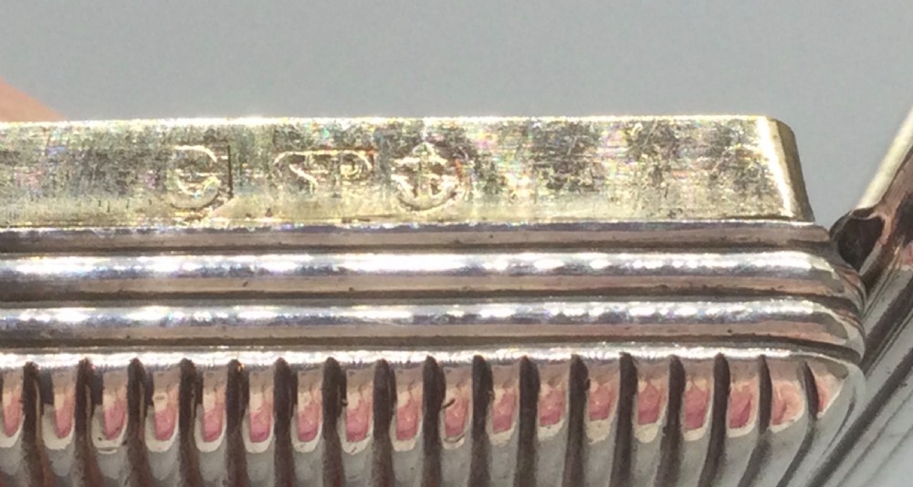 George III silver snuff box Birmingham 1800 Samuel PEMBERTON View X