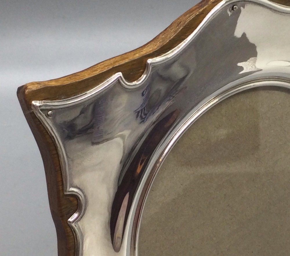 George V silver mounted photo frame Birmingham 1906 View VI