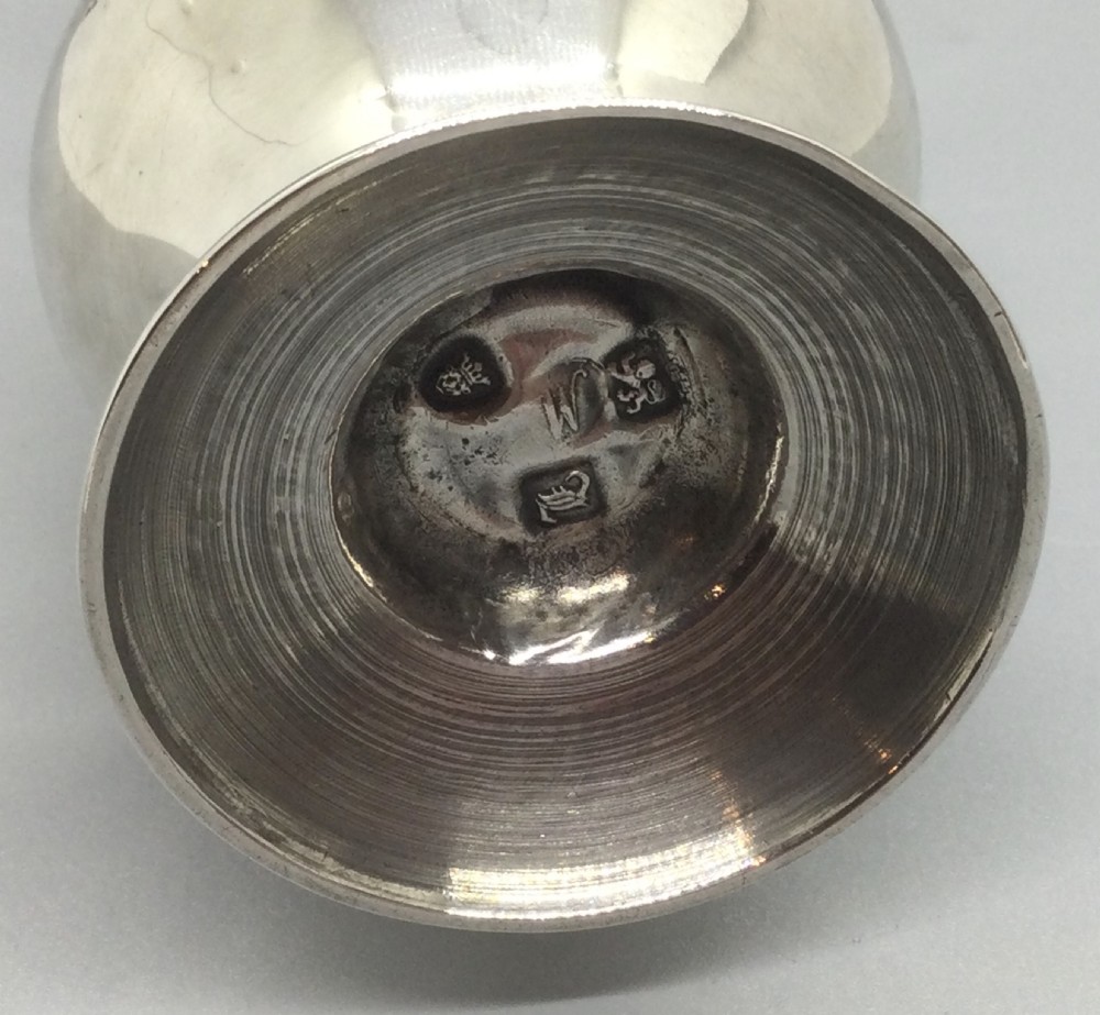 Early George III silver sugar caster London 1766 View VII