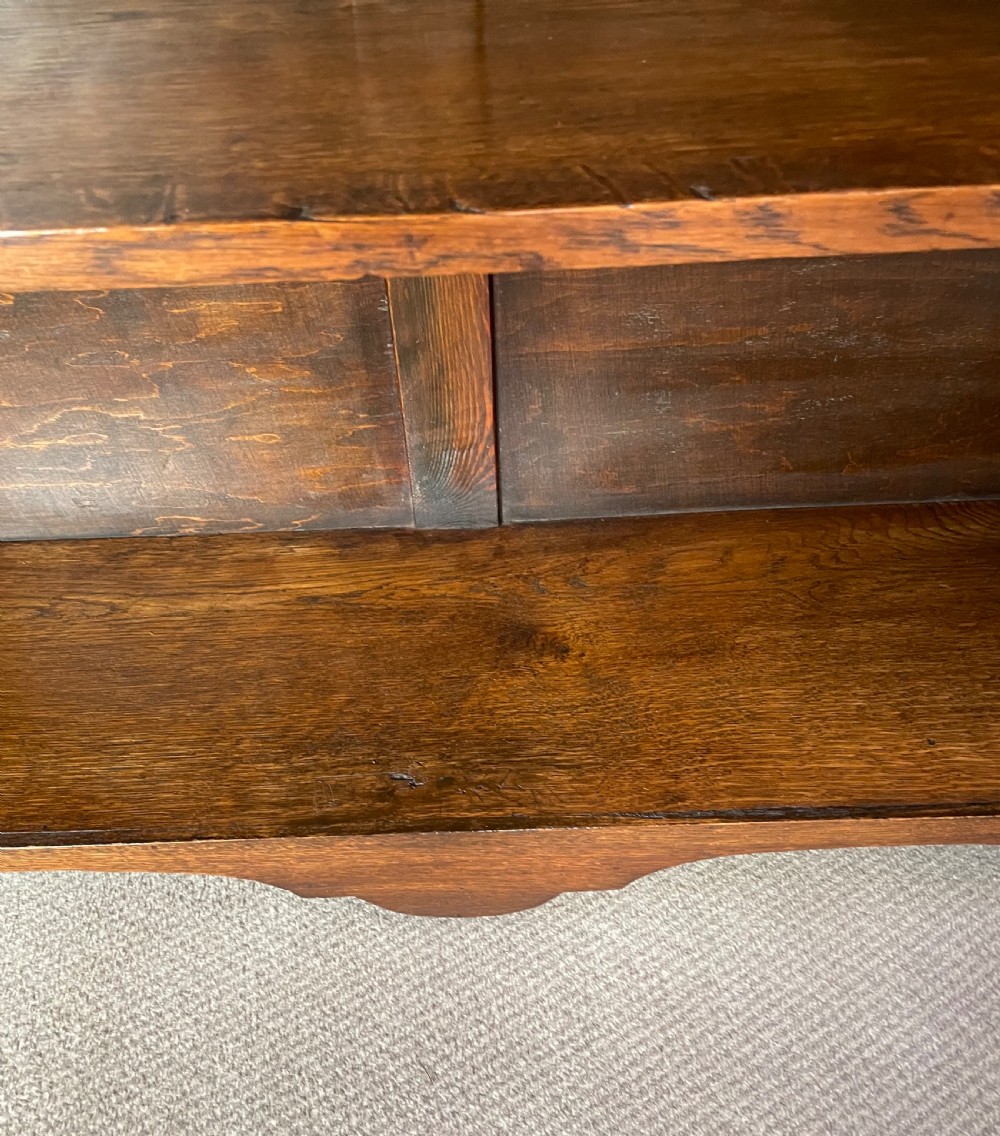 Edwardian oak adjustable bookcase 1910 View X