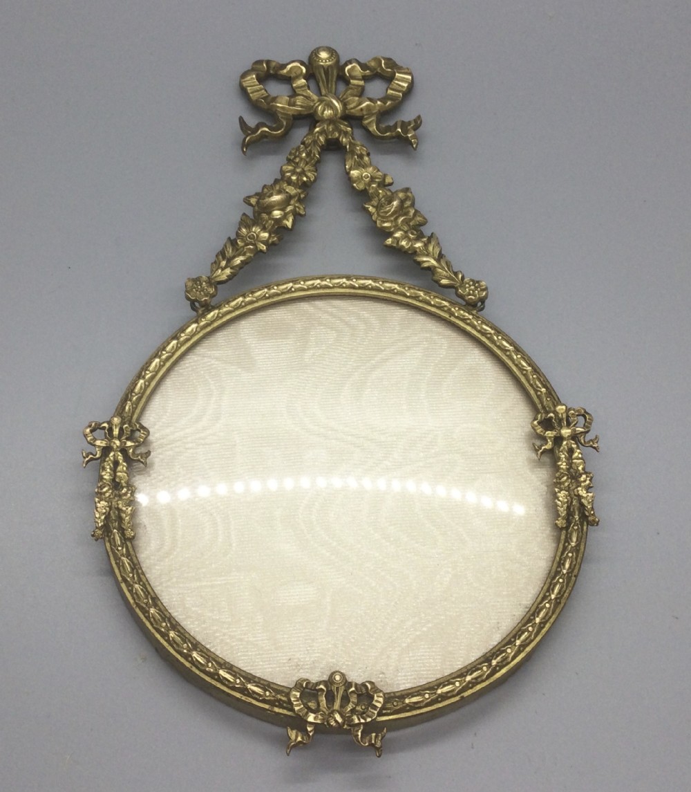 Late 19th French ormolu photo frame c1880