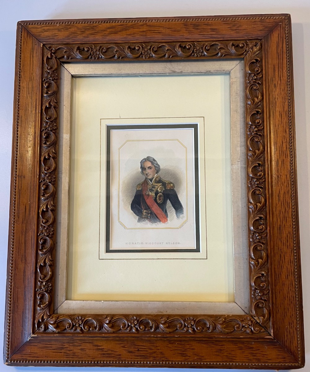 Early 19thc engraving of Lord Nelson c1836 View X
