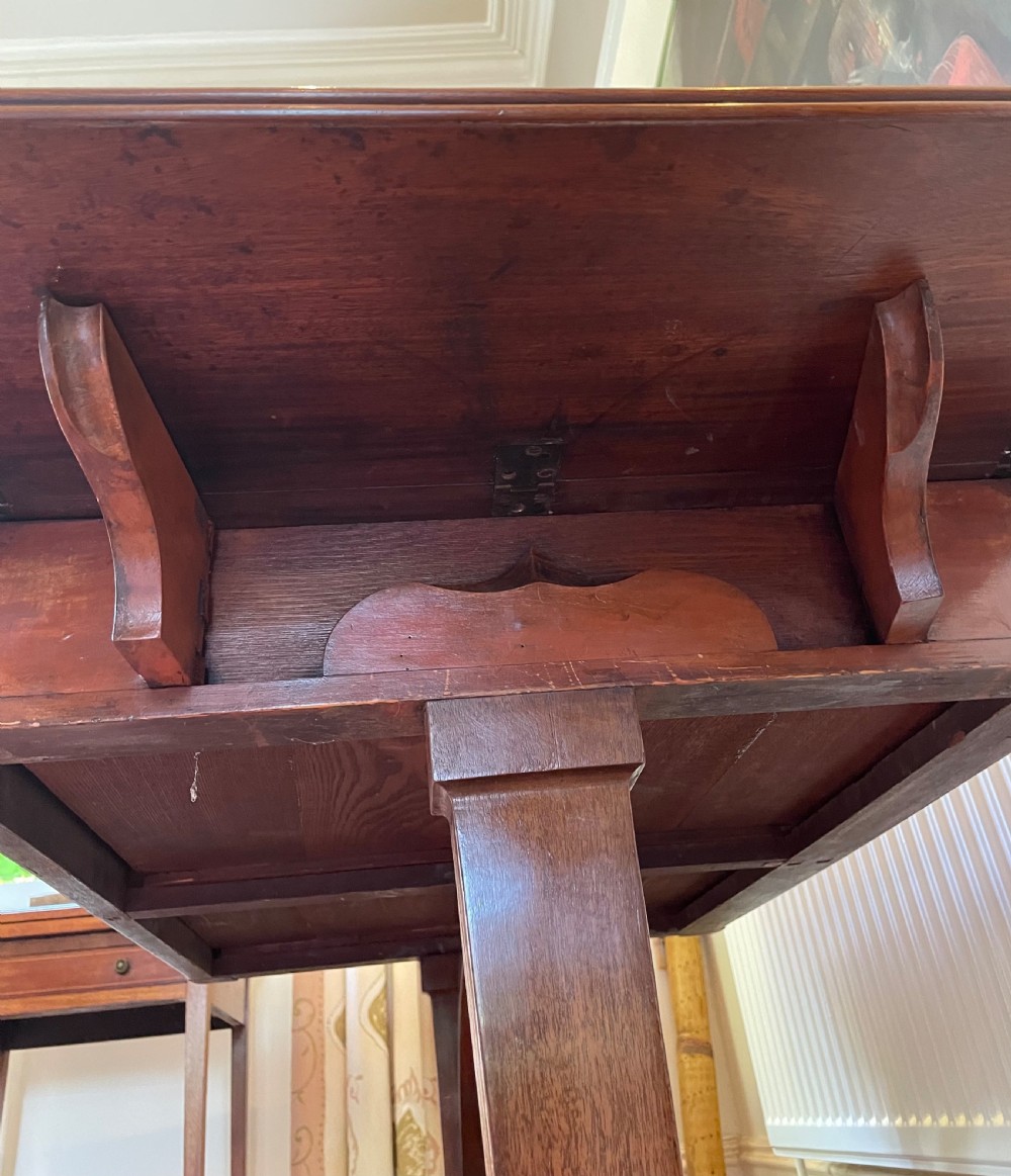 Early 19thc Regency mahogany sofa table c1820 View IV