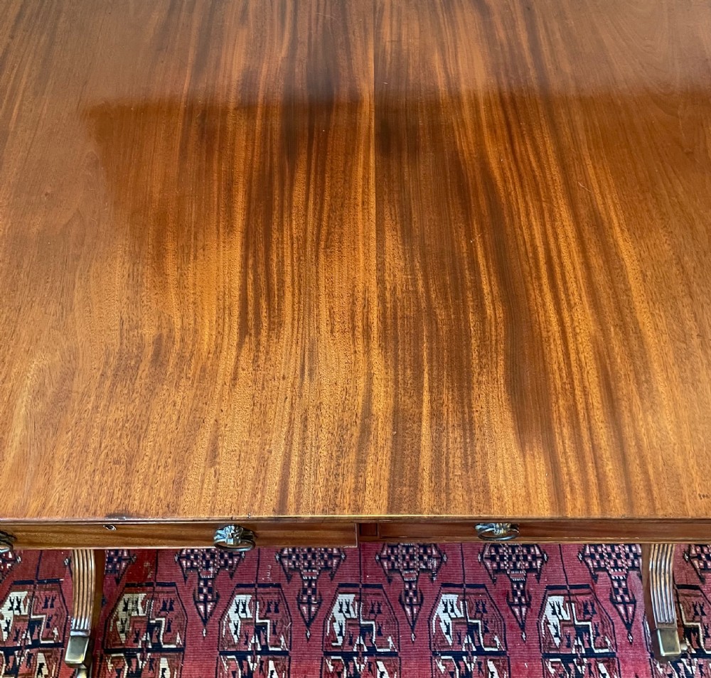 Early 19thc Regency mahogany sofa table c1820 View XII