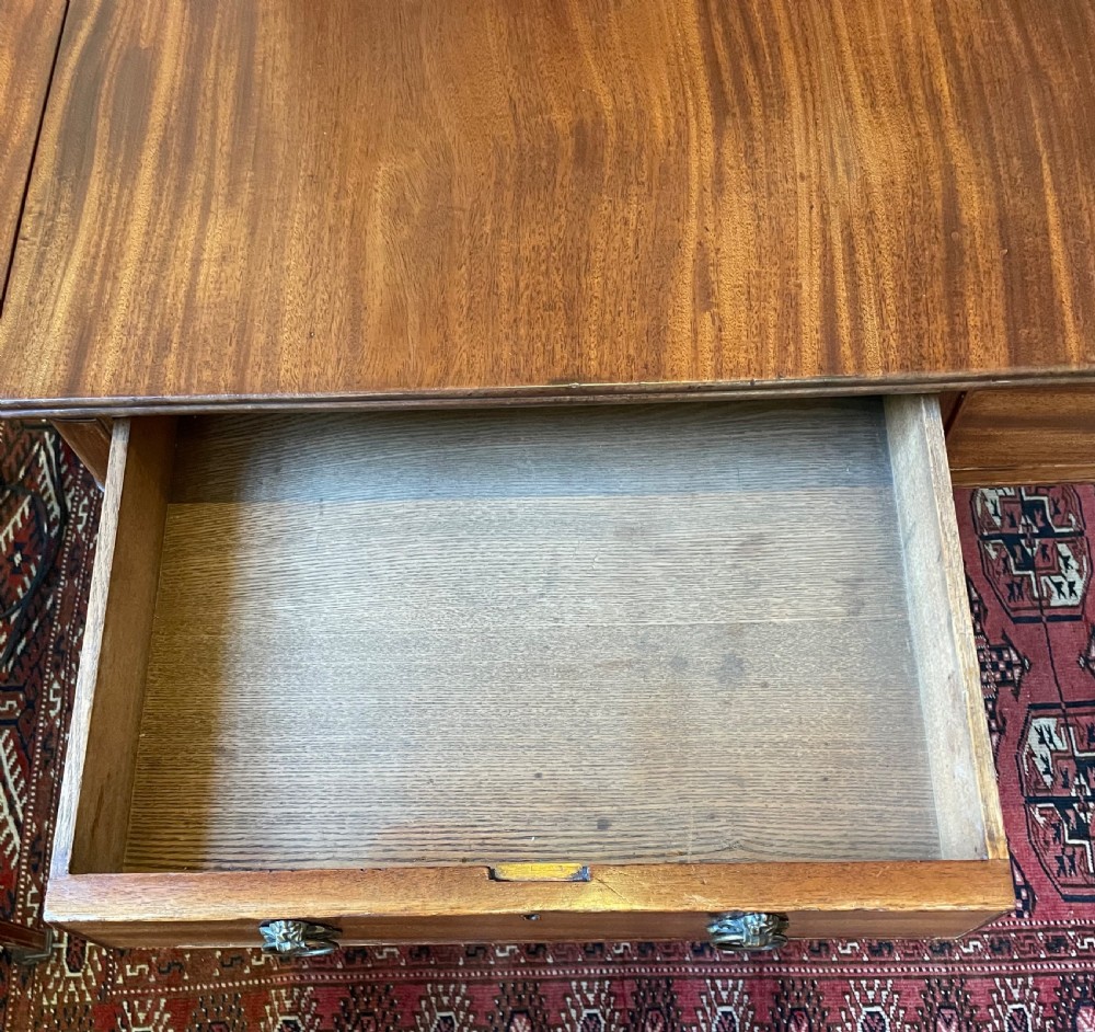 Early 19thc Regency mahogany sofa table c1820 View XIII