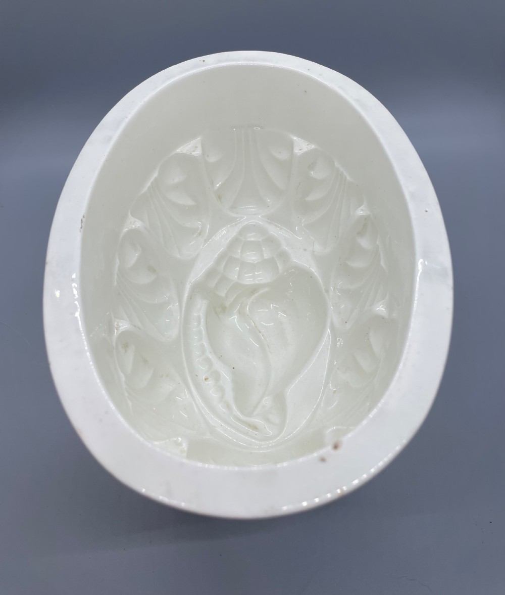 Victorian earthenware jelly mould c1880 View III