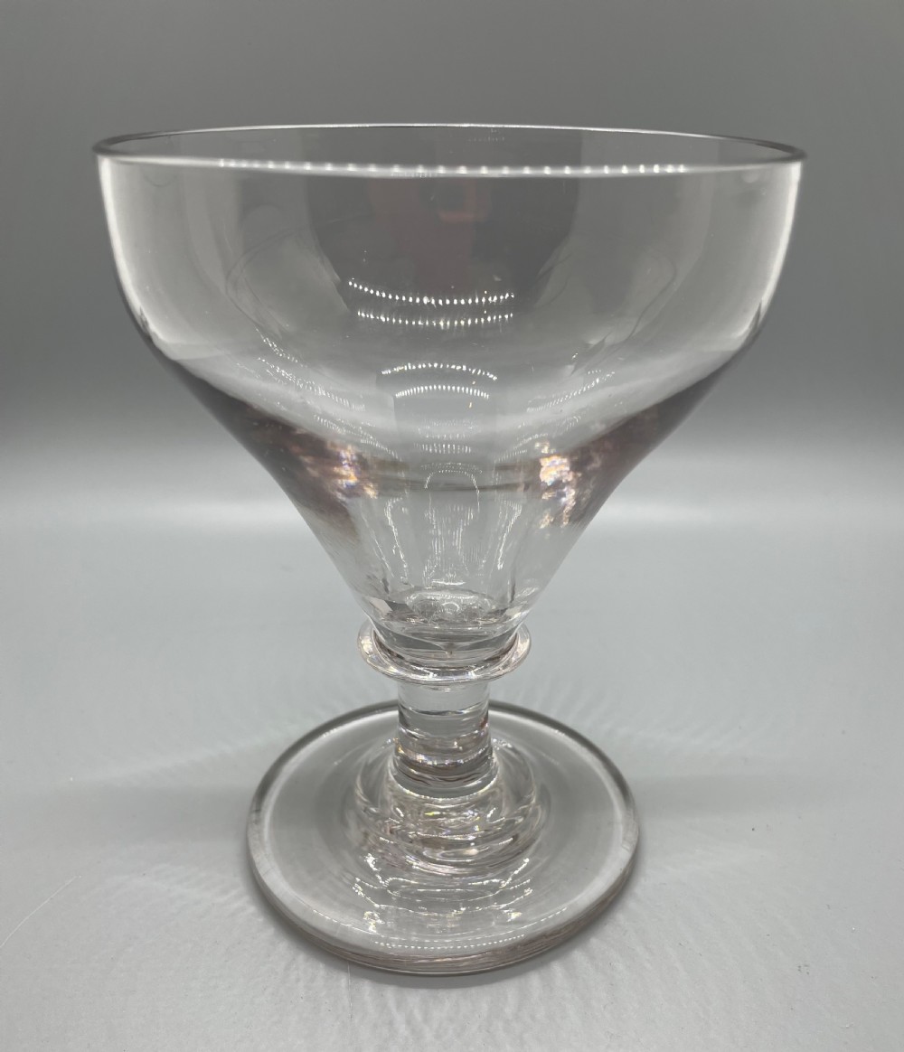 Near pair Georgian rummers c1800 View VII