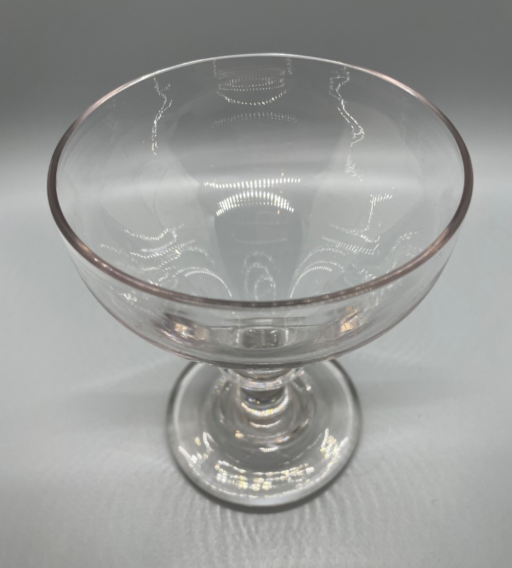 Near pair Georgian rummers c1800 View VIII