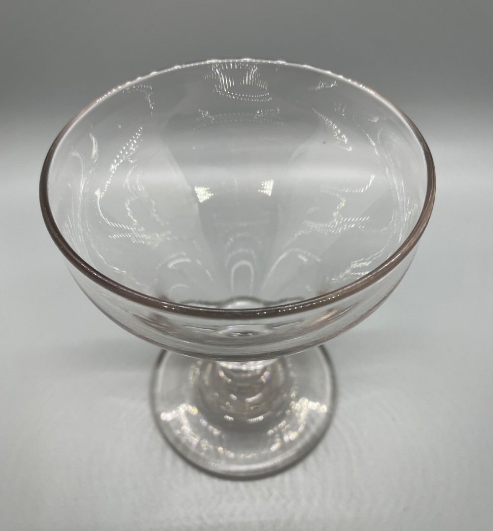 Near pair Georgian rummers c1800 View X