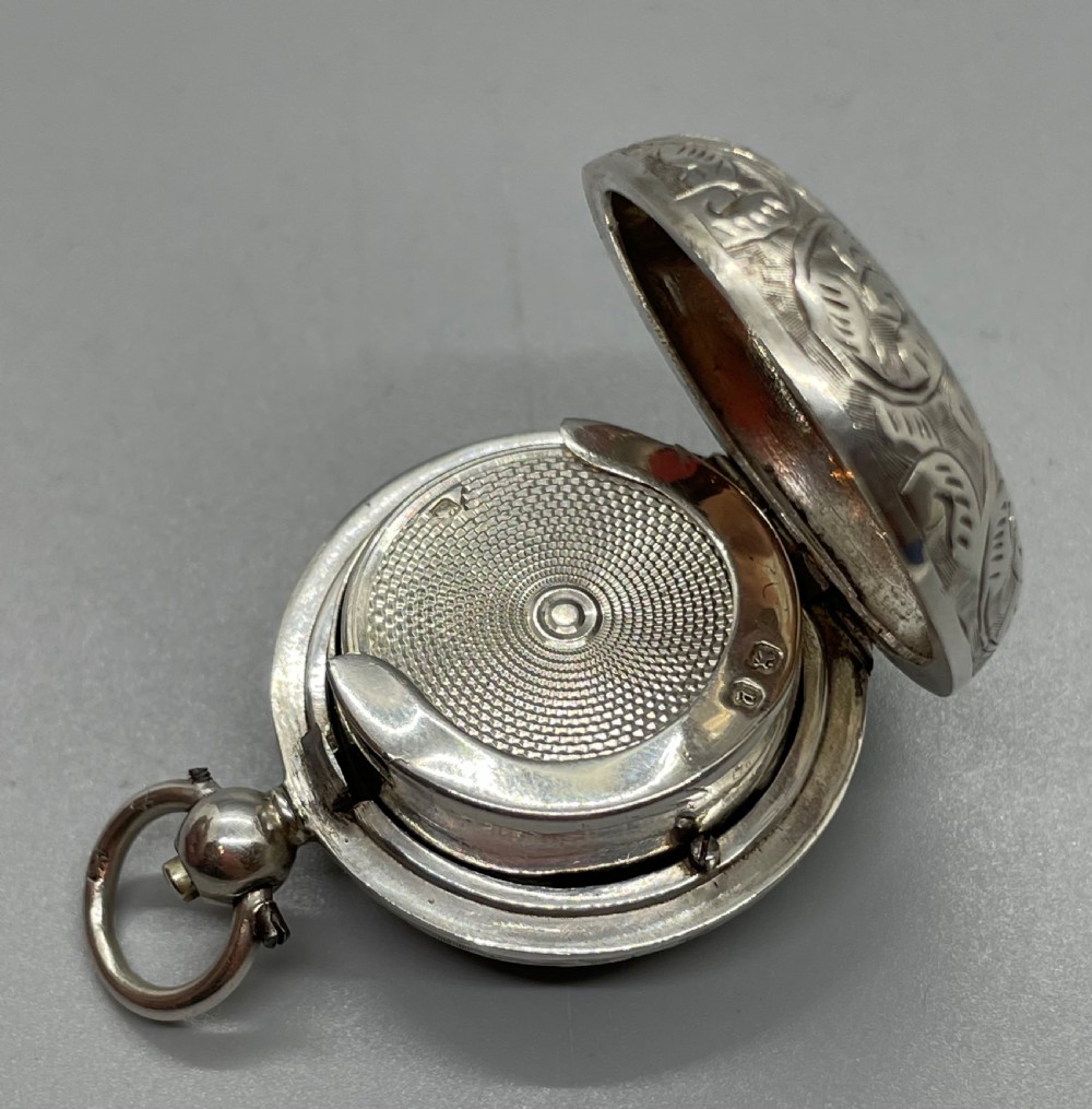 Victorian silver sovereign case Birmingham 1898 MITCHELL BOSLEY View VI