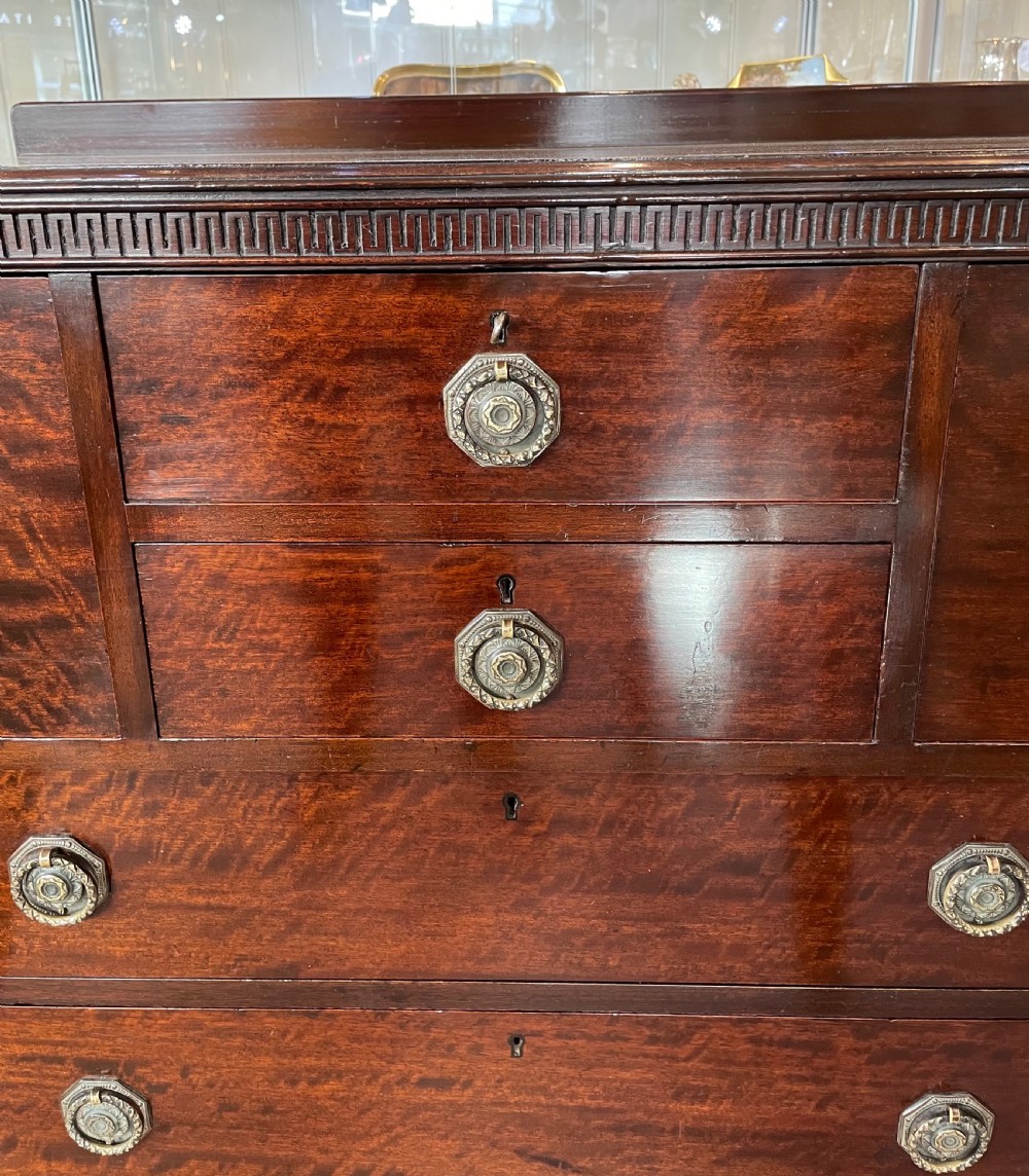 Edwardian mahogany chest by Waring & Gillows c1910 View IV