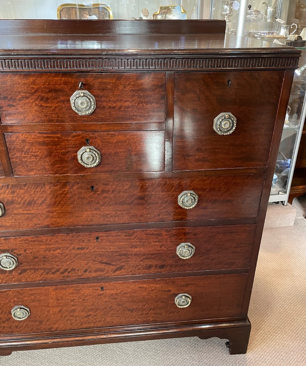 Edwardian mahogany chest by Waring & Gillows c1910 View VI