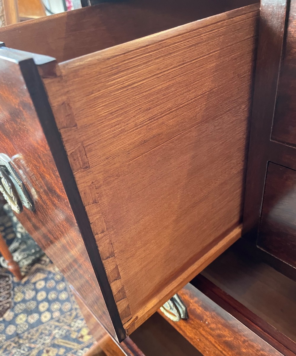 Edwardian mahogany chest by Waring & Gillows c1910 View XII