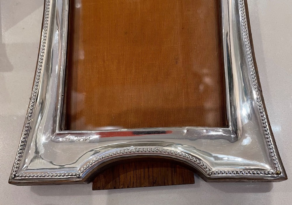 Geo V silver photo frame Birmingham 1917 G & C Ltd View IX