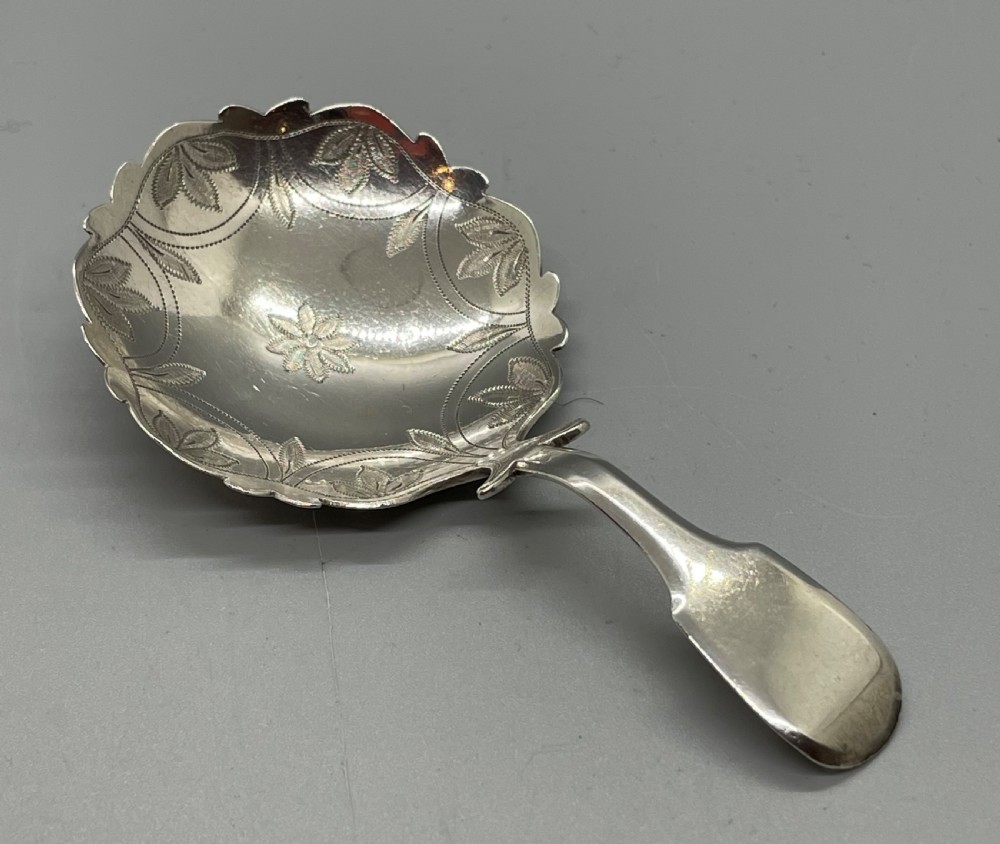 George III silver caddy soon London 1818 EDWARD FARRELL