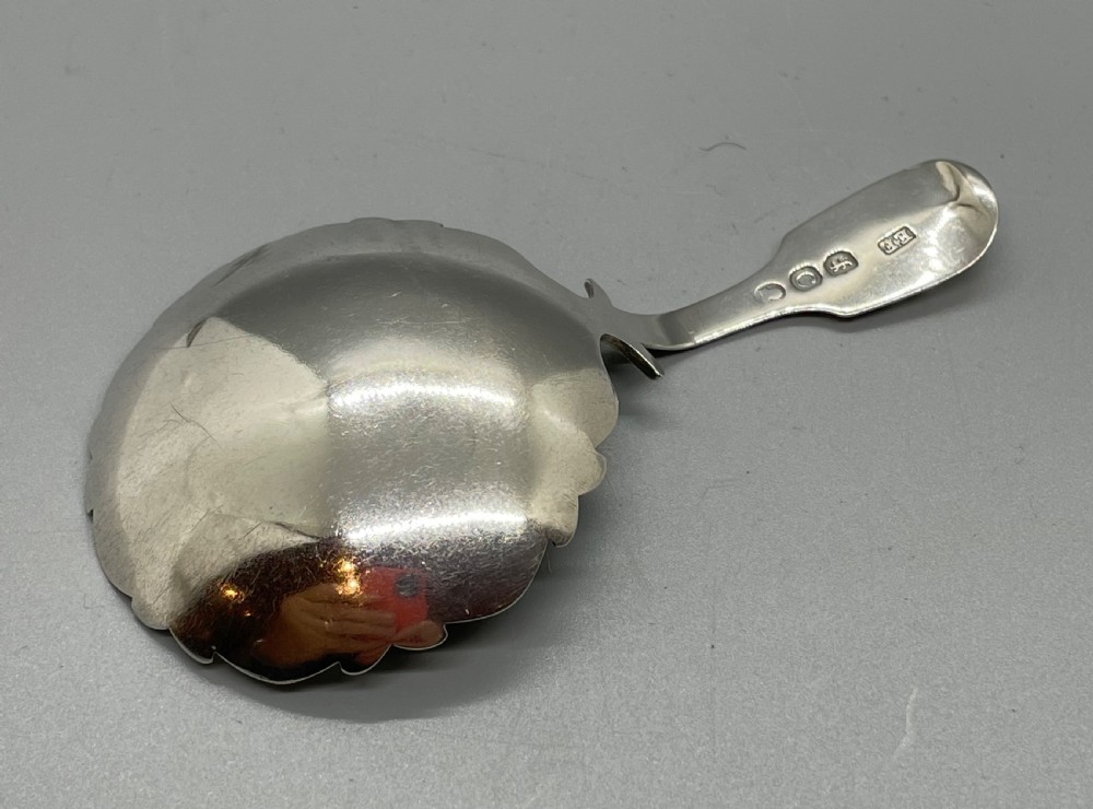 George III silver caddy soon London 1818 EDWARD FARRELL View IV