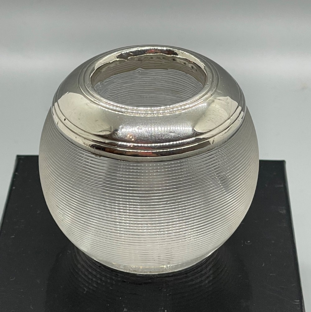 Edwardian silver mounted match striker London 1910 HART & SONS