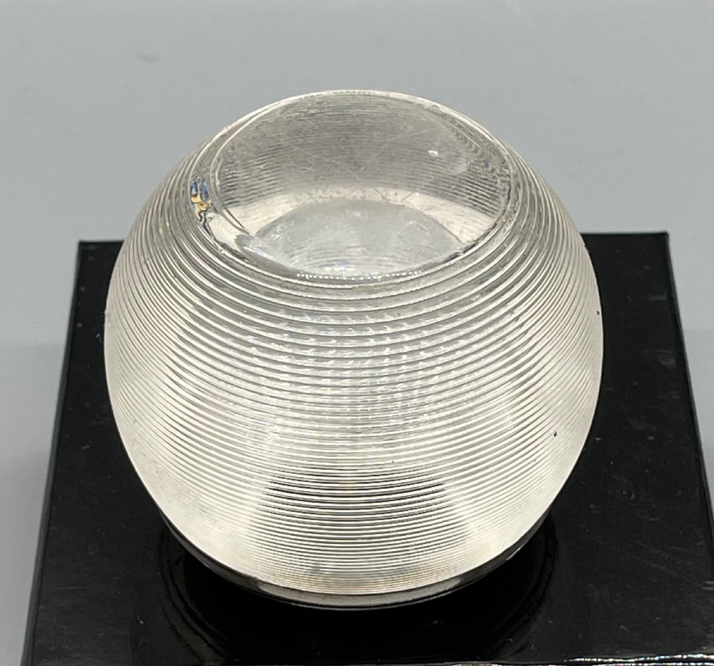 Edwardian silver mounted match striker London 1910 HART & SONS View IV