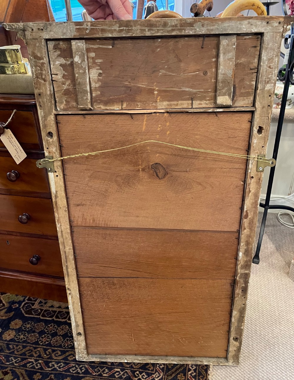 Early 19c Regency gilt wood mirror c1820 View X