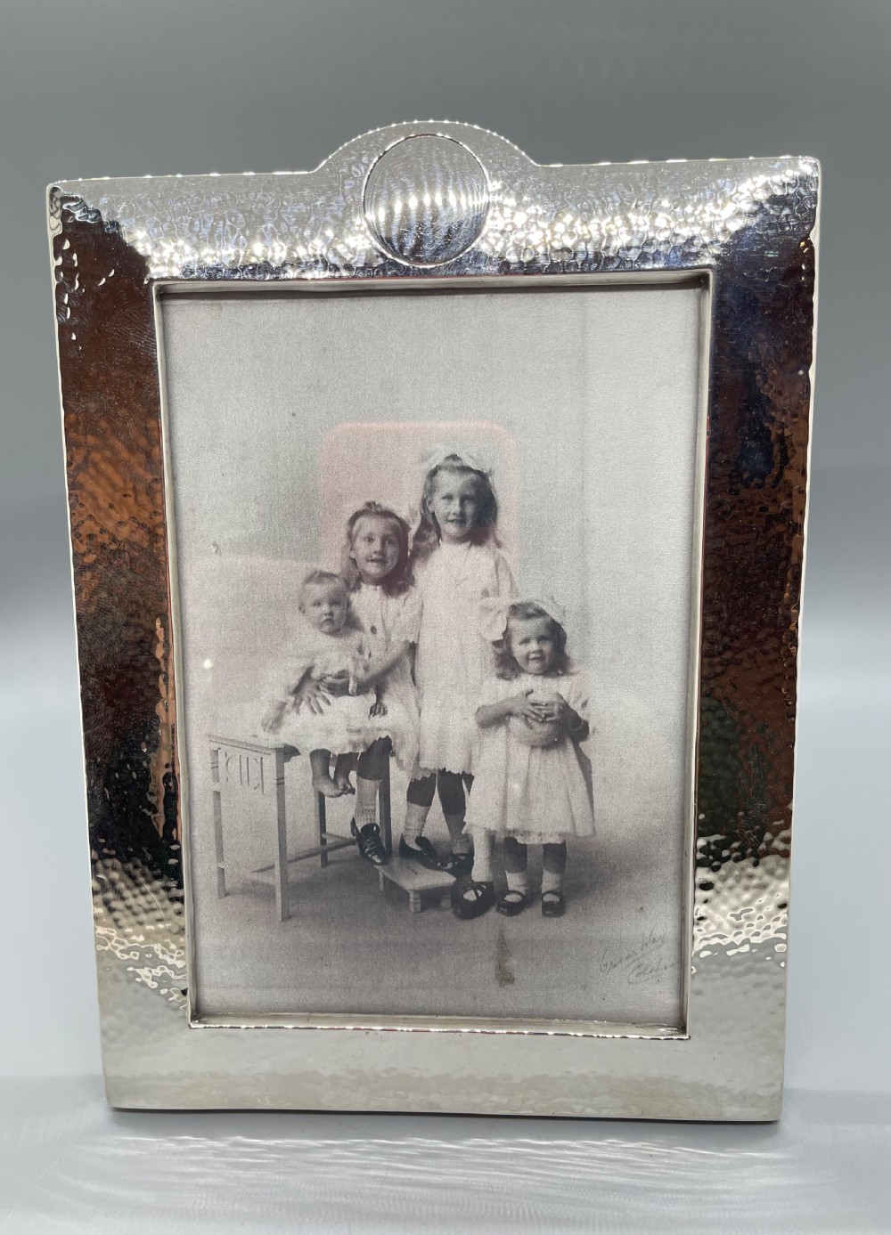 Edwardian silver photo frame Birmingham 1901