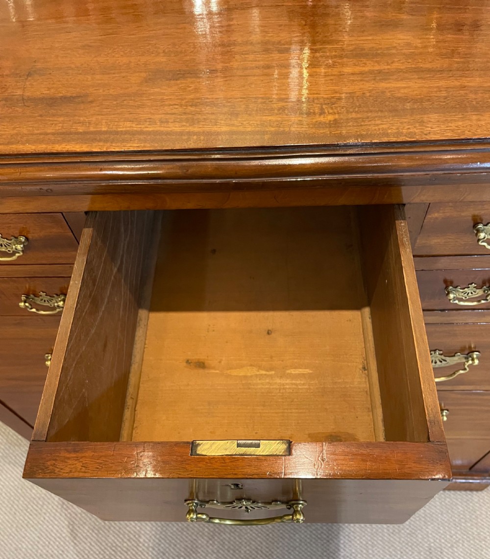 Mid Victorian mahogany chest of drawers c1870 View XII