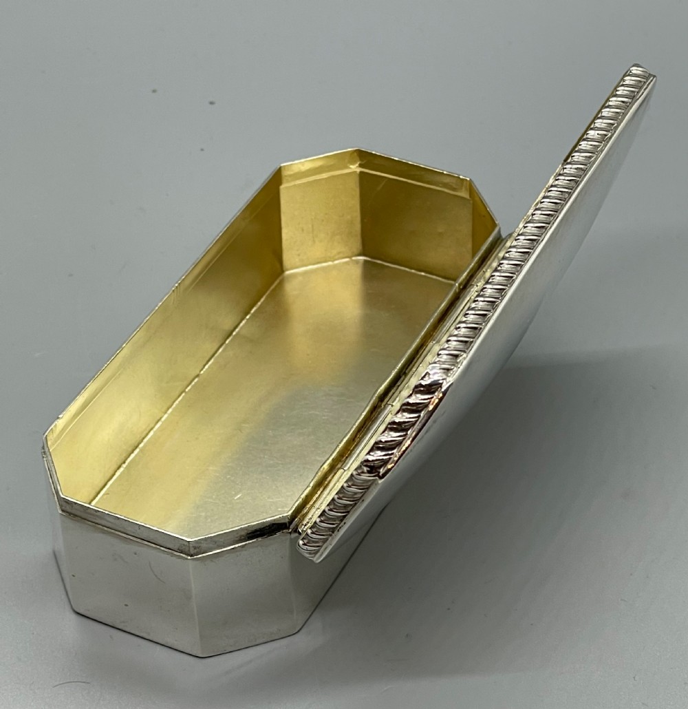 Quality Victorian silver box Birmingham 1899 View X