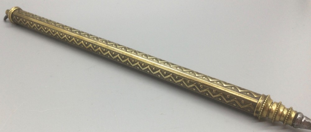 Victorian extending toasting fork c1880 View V
