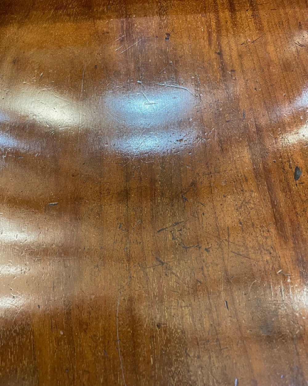 19thc mahogany butler tray on stand c1850 View VII