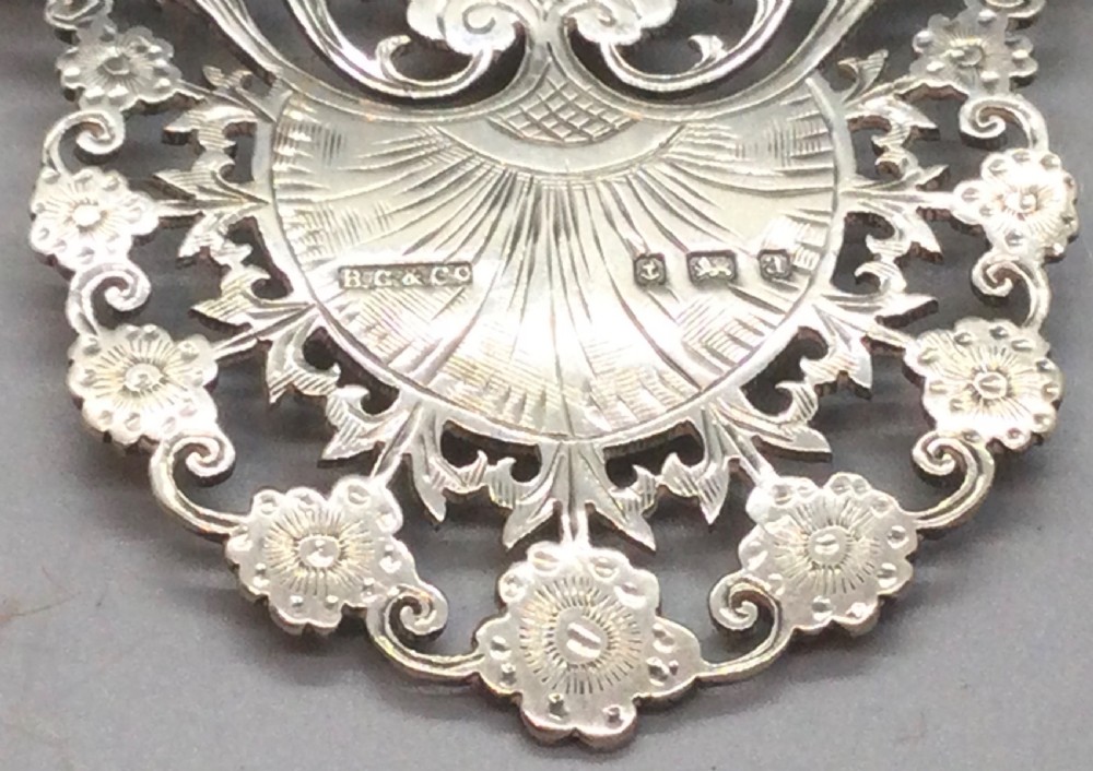 Late Victorian silver nurses buckle Birmingham 1900 View II