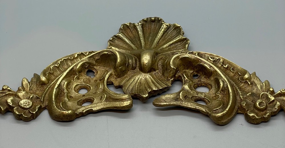 Superb late 19thc French gilt bronze surmount c1880 View II