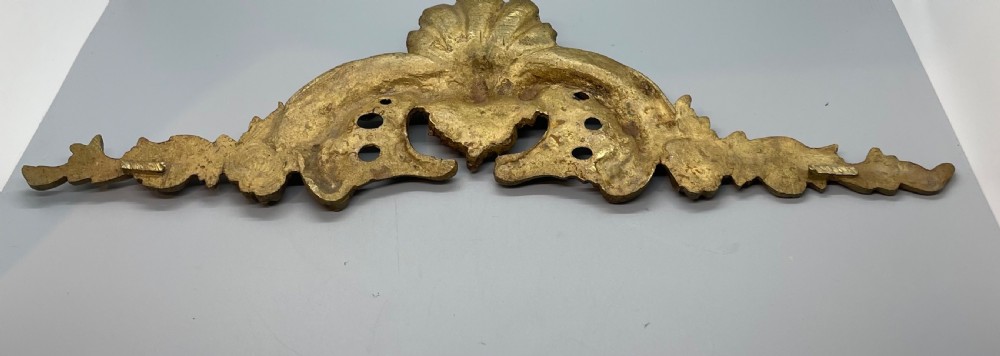 Superb late 19thc French gilt bronze surmount c1880 View V