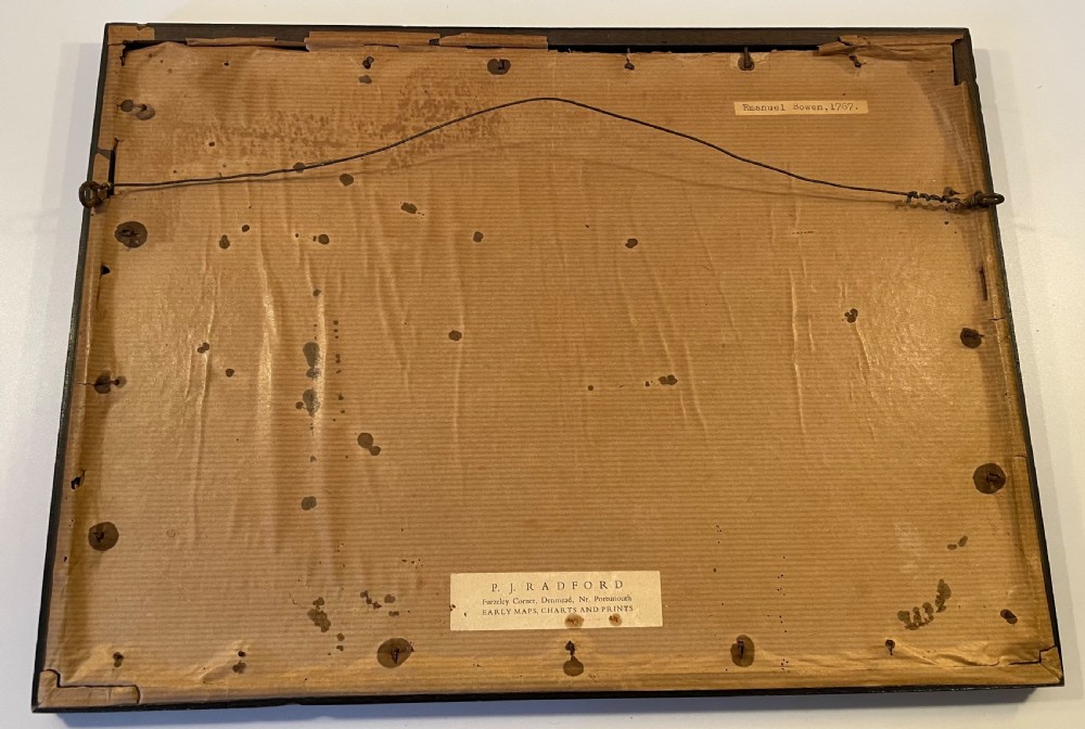 18thc Map of Hertfordshire c1750 View XIV