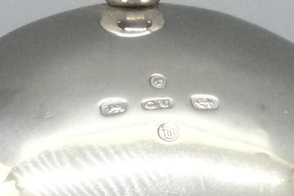 Victorian silver christening mug tankard Birmingham 1878 View V
