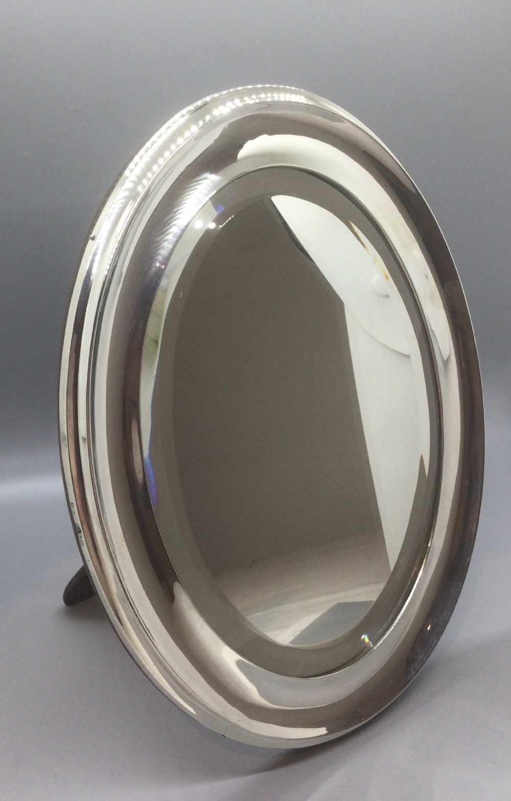 George V silver mounted mirror Birmingham 1924