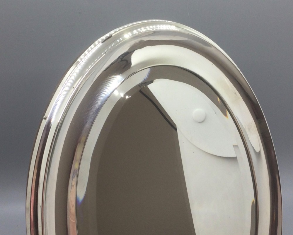 George V silver mounted mirror Birmingham 1924 View V