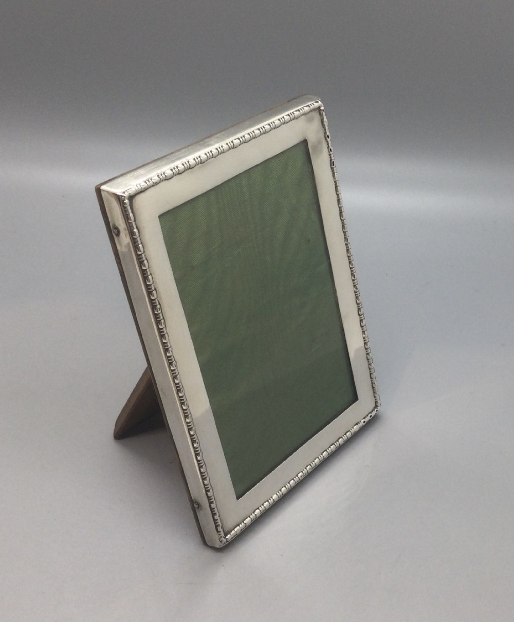George V silver photo frame Birmingham 1919