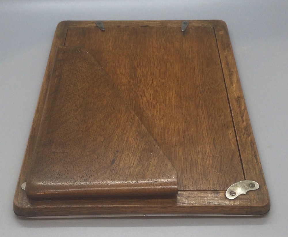 George V silver landscape portrait photo frame Birmingham 1914 View XI